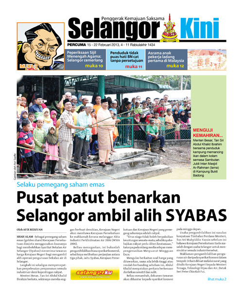 Cover Selangorkini Februari 4 - 2013