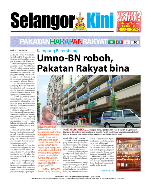 Cover Selangorkini 26 April