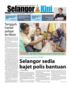 Cover Selangorkini Ogos 2 2013