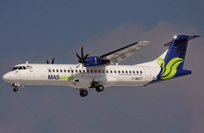 Penerbangan bersama MASwings ATR 72-500