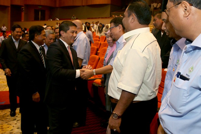 Perhimpunan bulanan SUK Selangor anjuran PKPS - MB AZMIN (ASRI) (1)