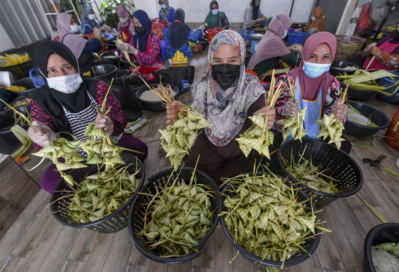 Dua Juta Terjual Ketupat Sejuk Beku Asnaf Penuhi Selera Perantau