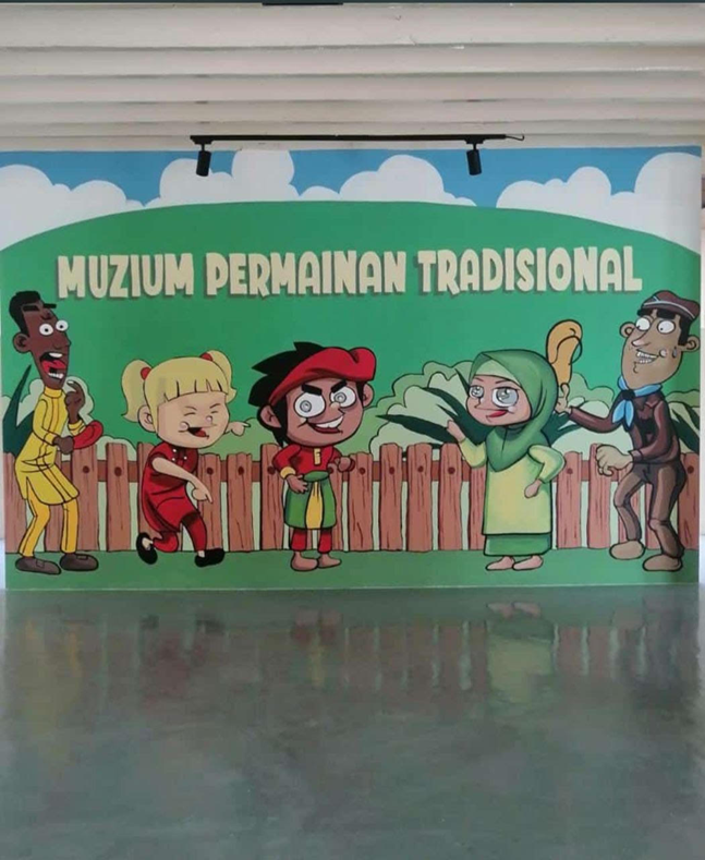 Teng Teng Galah Panjang Batu Seremban Di Muzium Permainan Tradisional