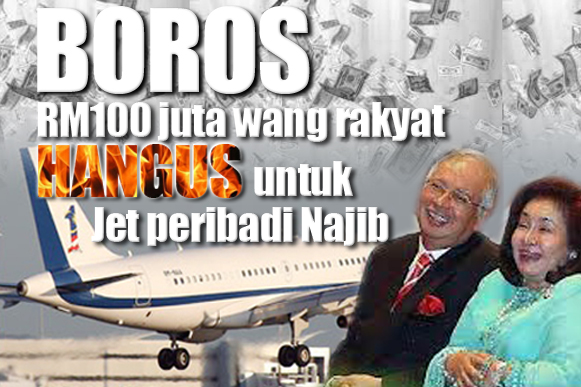 Grafik Najib Jet
