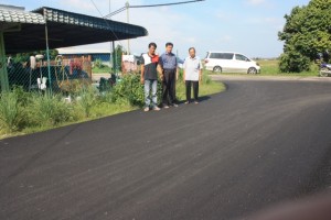 A 村的道路获得6万令吉提升。