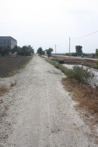 黄瑞林有意把5号半沟路旁的小道打造成脚车专用道。 