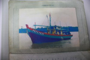 马清发和陈亮国的渔船被印尼当局扣留。