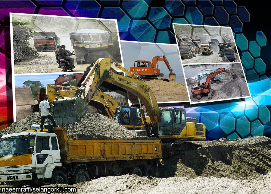 Hasil pasir RM103 juta sepanjang tujuh tahun - Selangorkini