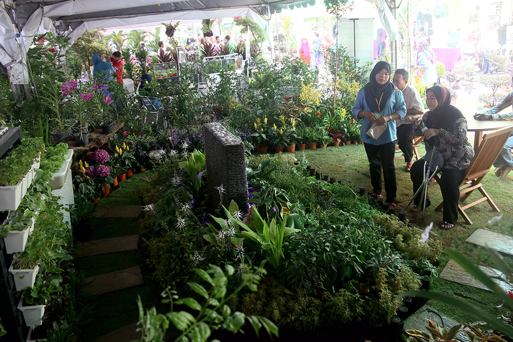 Hasil pengeluaran pokok bunga  taman hiasan  RM11 juta 