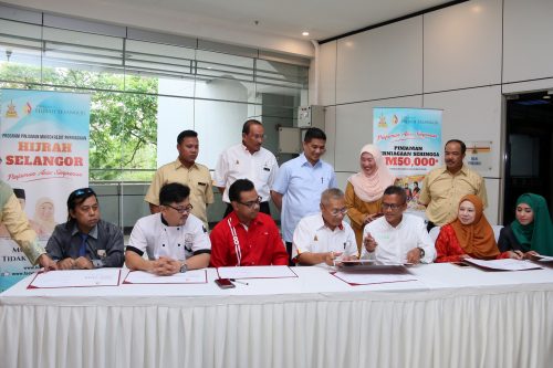 Majlis menandatangani persefahaman bersama syarikat peneraju HIJRAH Selangor MB (ASRI) (4) (1)