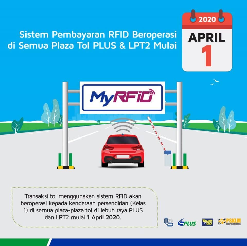 Plus Sistem Rfid Di 83 Tol Bermula 1 April Selangorkini