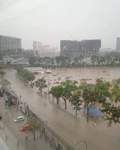 Shah kawasan alam banjir Banjir 2021