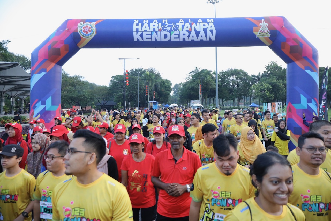 Hari Shah Alam Tanpa Kenderaan Meriah, Lebih 3,000 Pengunjung Hadir ...