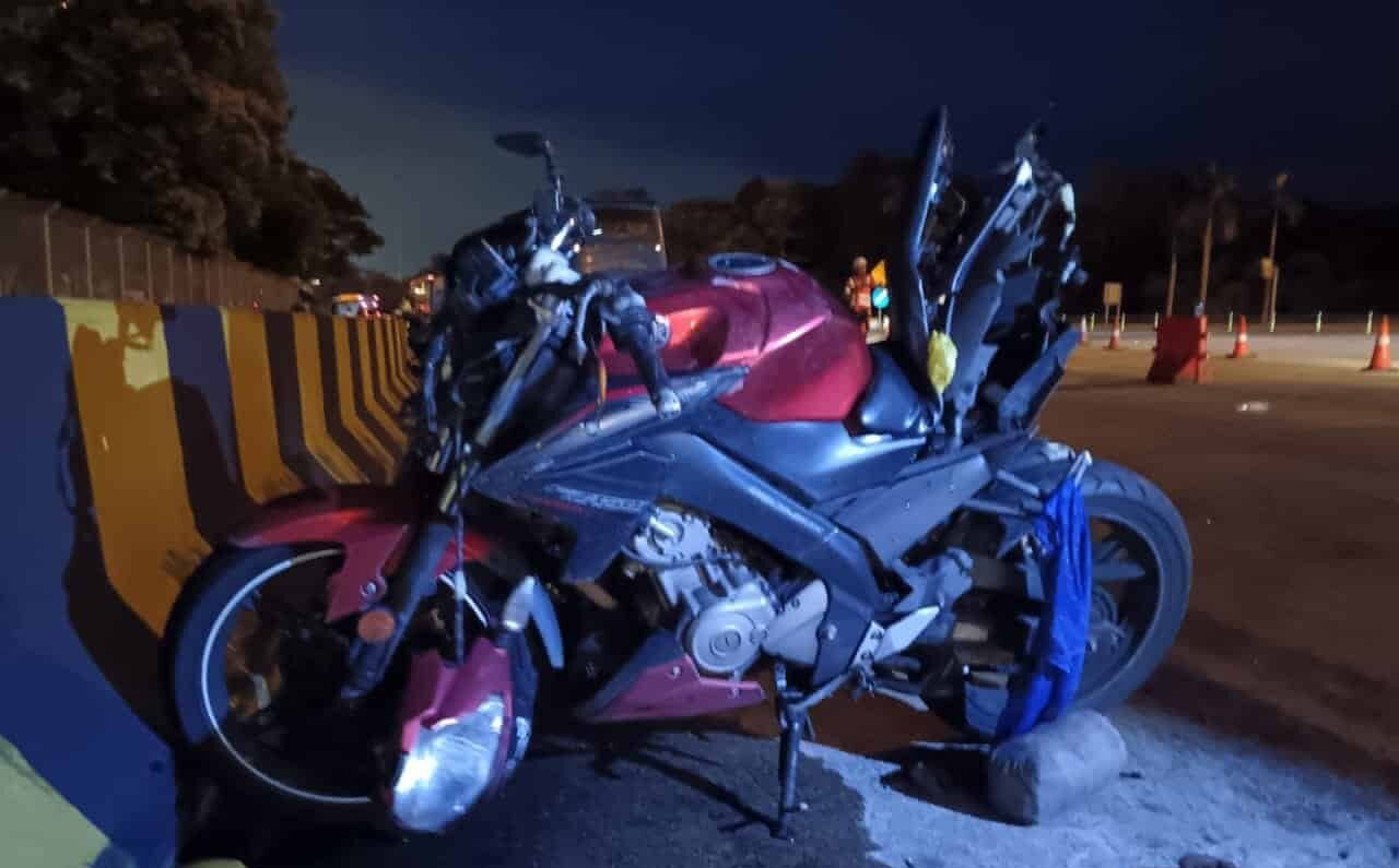 Dua Penunggang Motor Maut Diseret Lori Di Tol Menuju Singapura ...